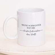 Beste Schwester - Tasse