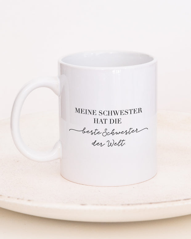 Beste Schwester - Tasse
