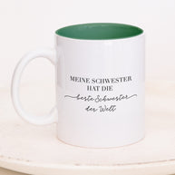 Beste Schwester - Tasse