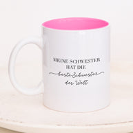 Beste Schwester - Tasse