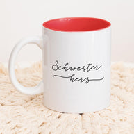 Schwesterherz - Tasse