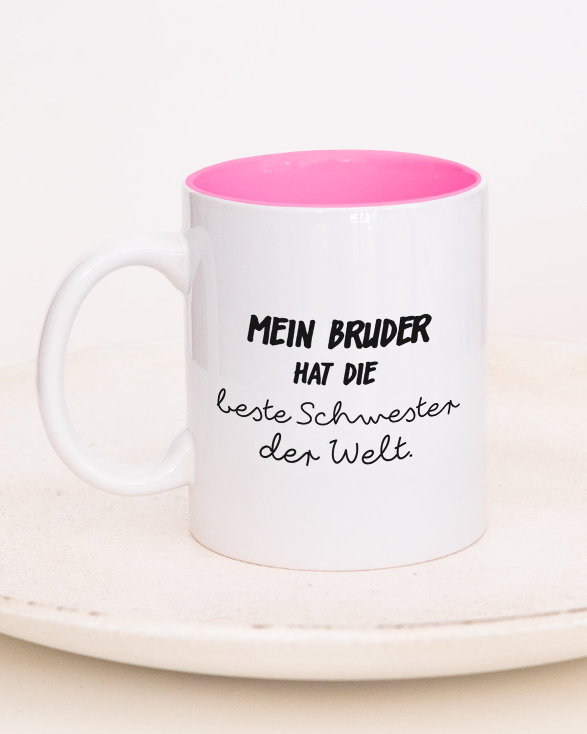 Bruder - Tasse Pink Tasse Visual Statements®