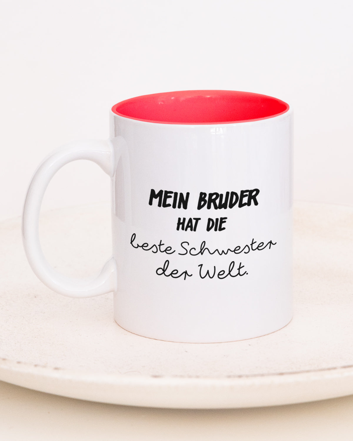 Bruder - Tasse Rot Tasse Visual Statements®