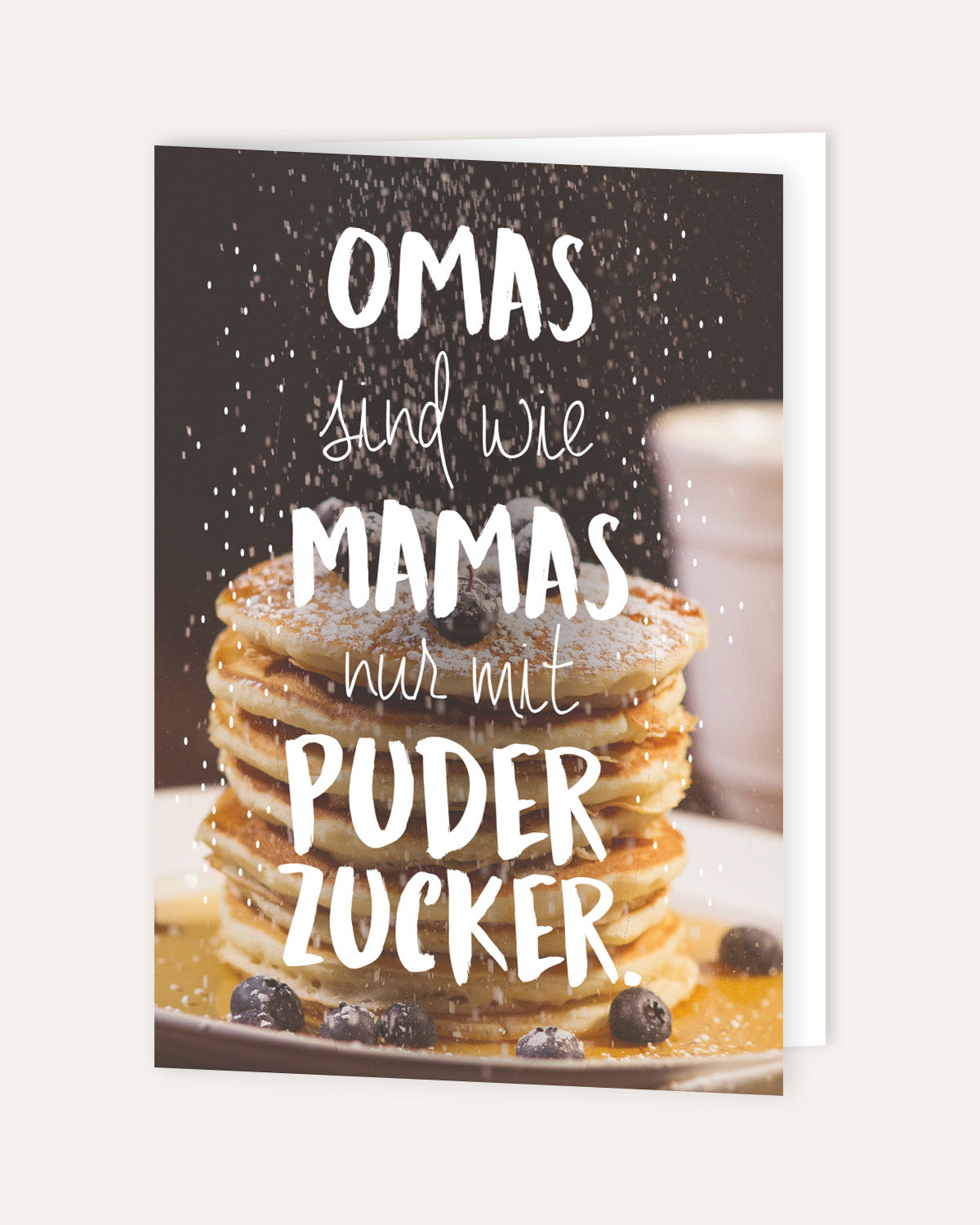 Omas sind wie Mamas - Grußkarte Grußkarte Visual Statements®