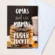 Omas sind wie Mamas - Grußkarte