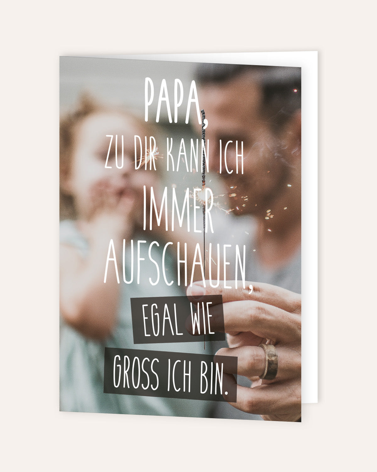 Papa - Grußkarte Grußkarte Visual Statements®
