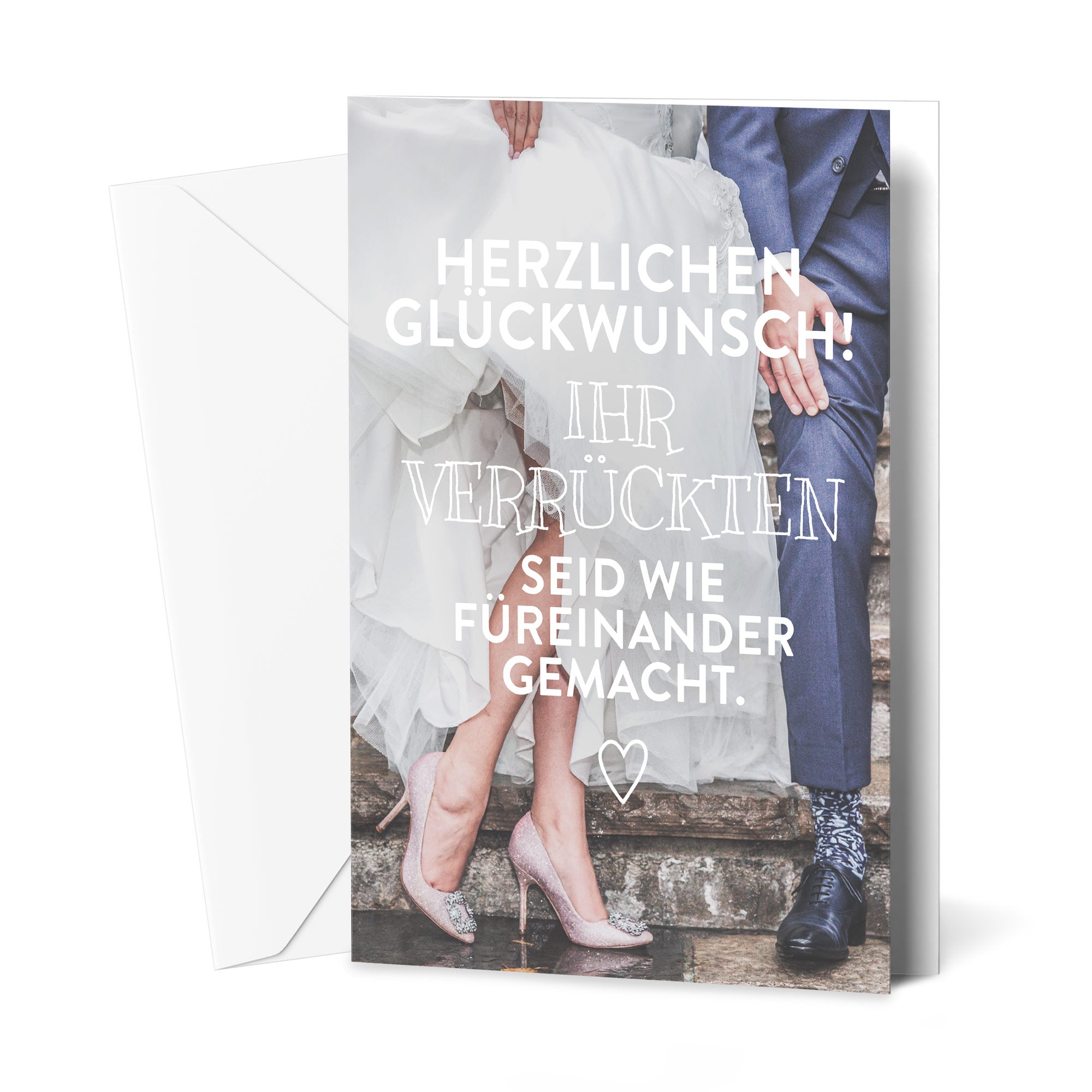 Wie füreinander gemacht - Grußkarte Grußkarte Visual Statements®