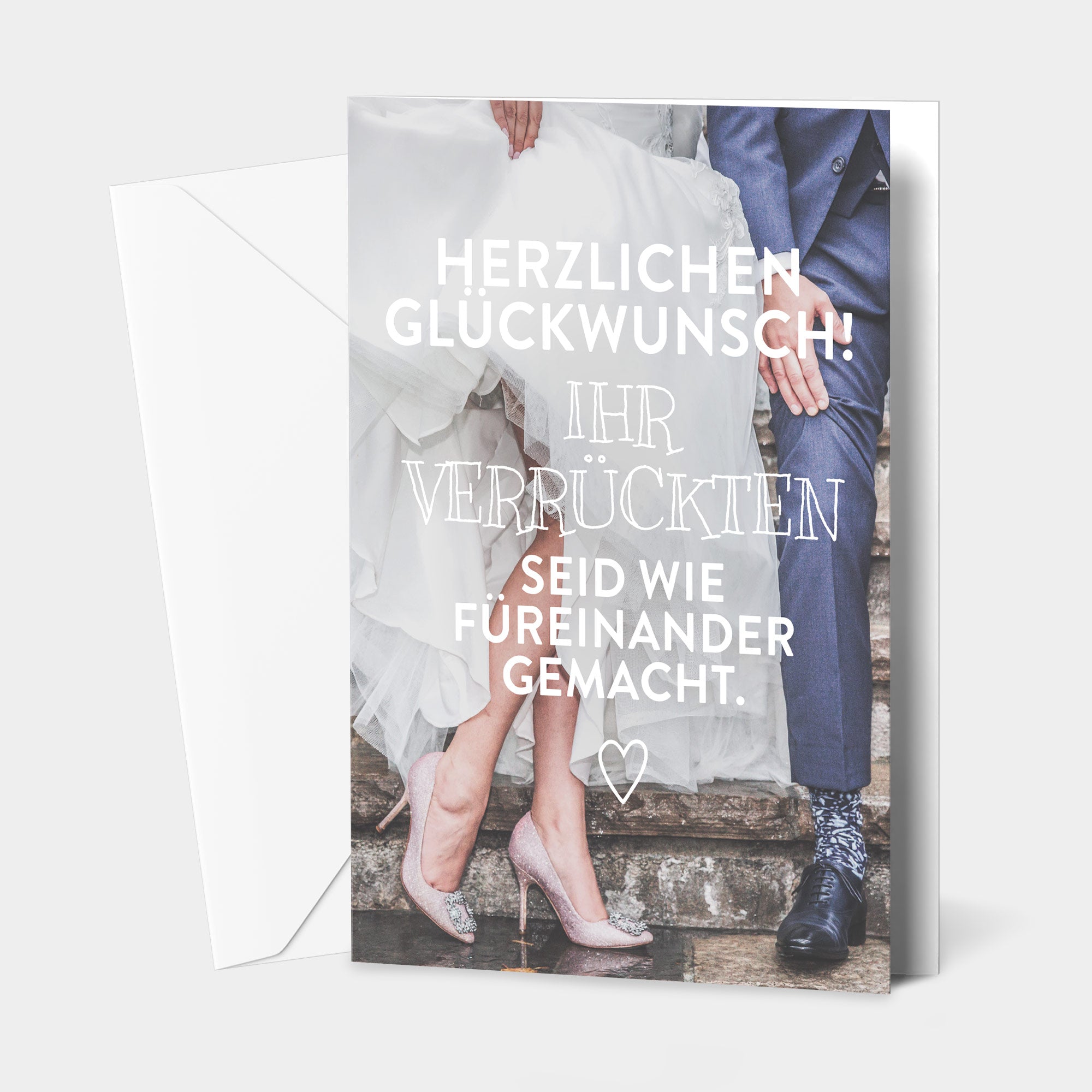 Wie füreinander gemacht - Grußkarte Grußkarte Visual Statements®