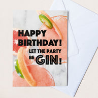 Let the Party beGin - Grußkarte