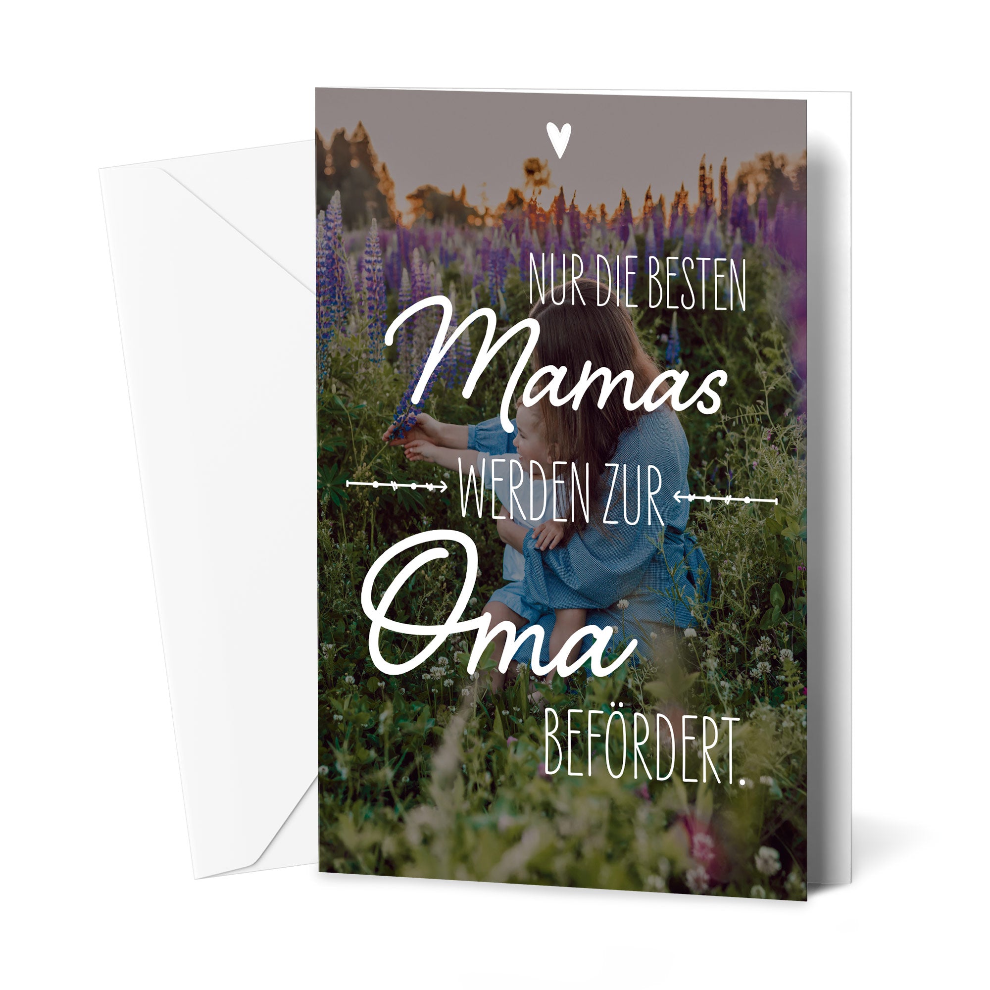 Nur die besten Mamas - Grußkarte Grußkarte Visual Statements®