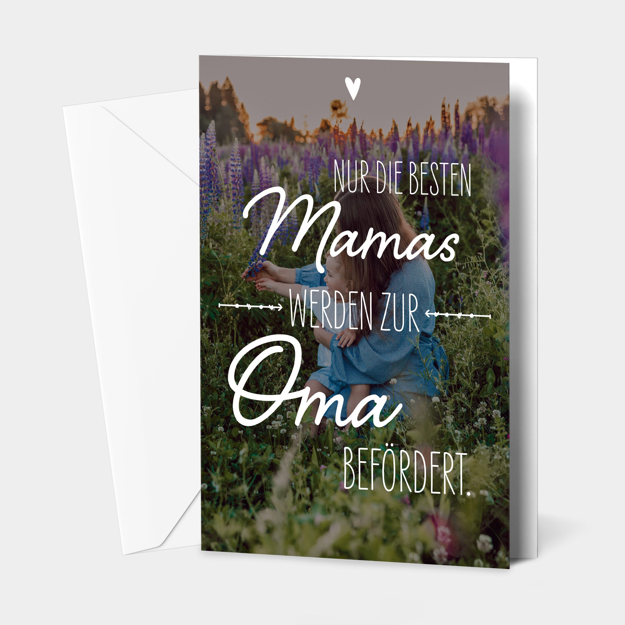 Nur die besten Mamas - Grußkarte Grußkarte Visual Statements®