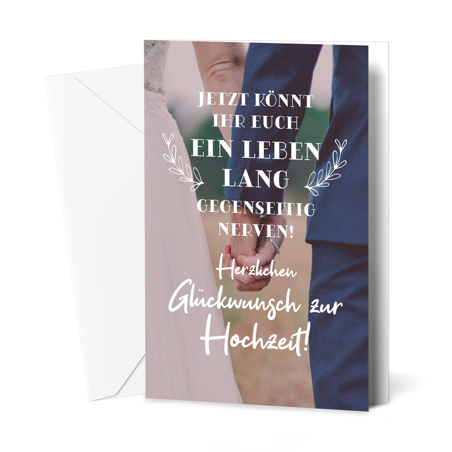 Ein Leben lang - Grußkarte