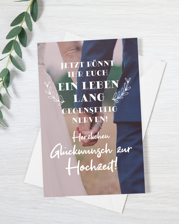 Ein Leben lang - Grußkarte Grußkarte VISUAL STATEMENTS