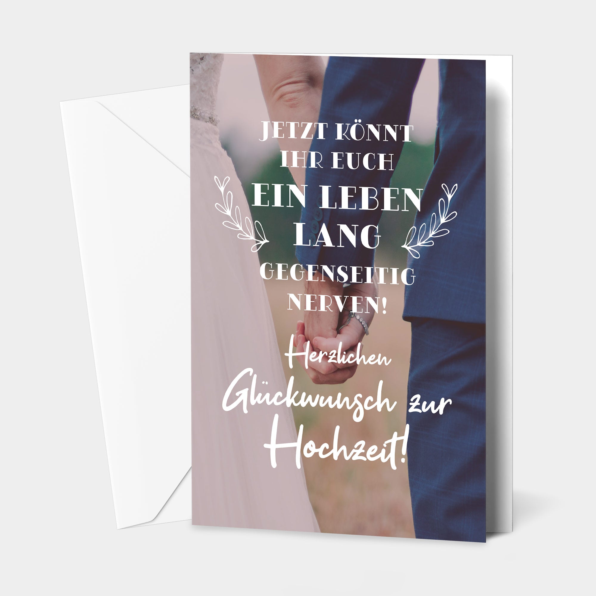 Ein Leben lang - Grußkarte Grußkarte Visual Statements®
