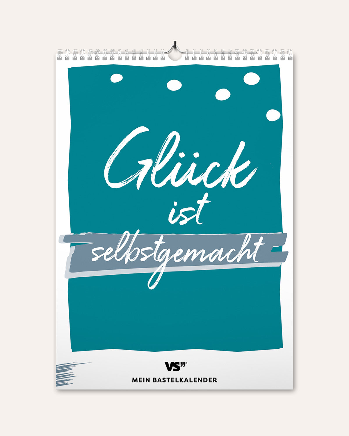 Glück - Undatierter Bastelkalender Kalender Visual Statements®