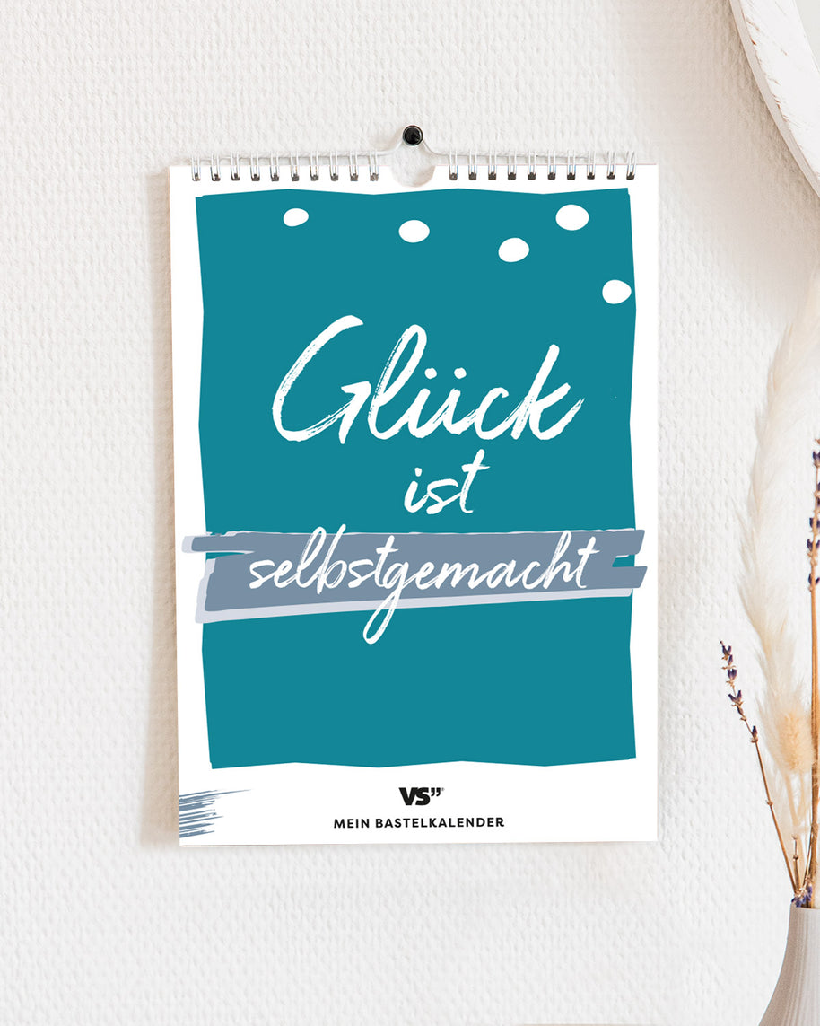 Glück - Undatierter Bastelkalender
