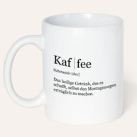 Definition Kaffee - Tasse
