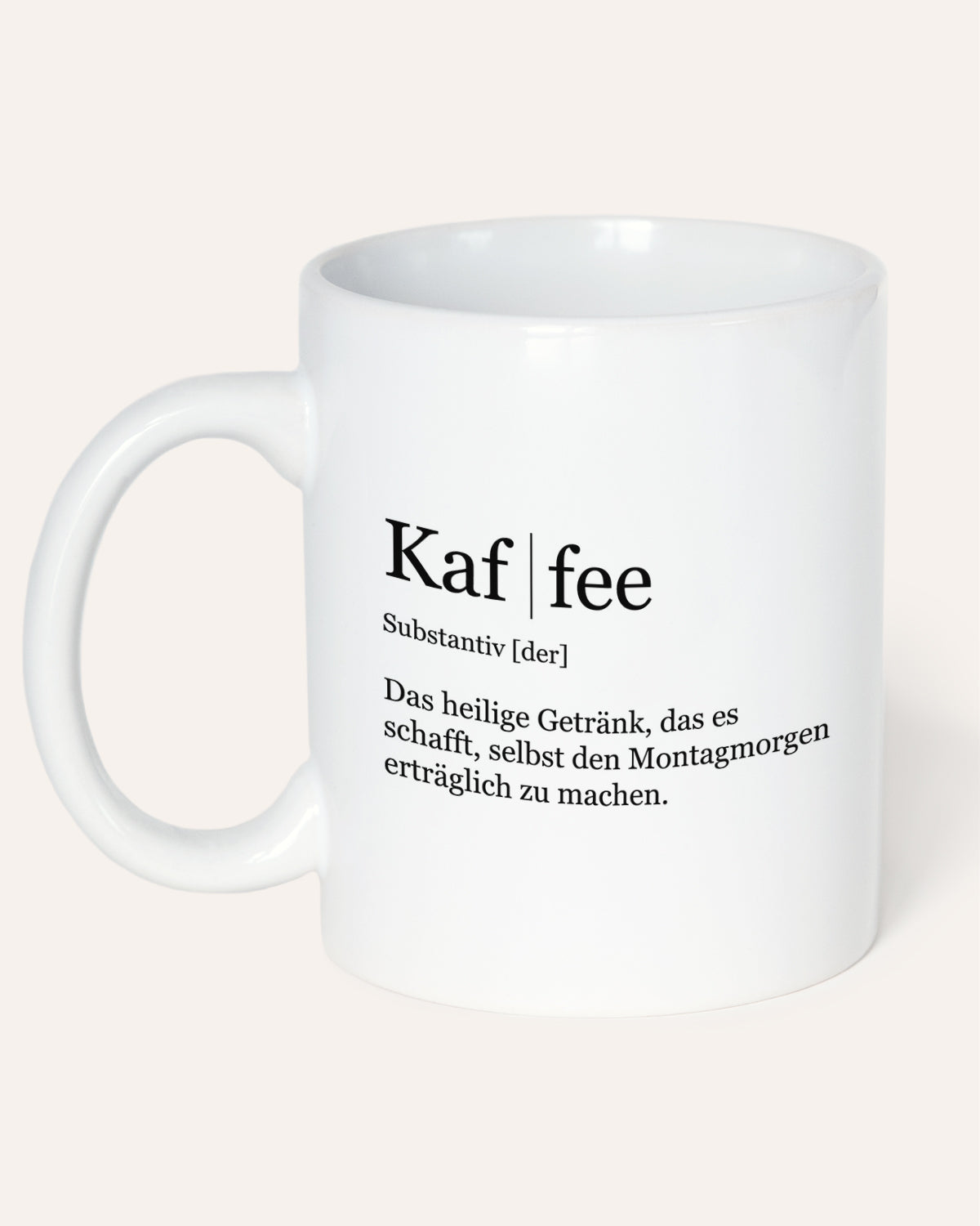 Definition Kaffee - Tasse Tasse Visual Statements®