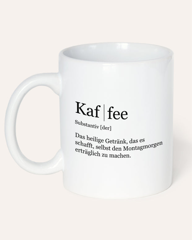 Definition Kaffee - Tasse