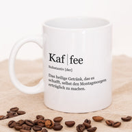 Definition Kaffee - Tasse