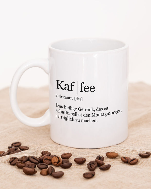 Definition Kaffee - Tasse