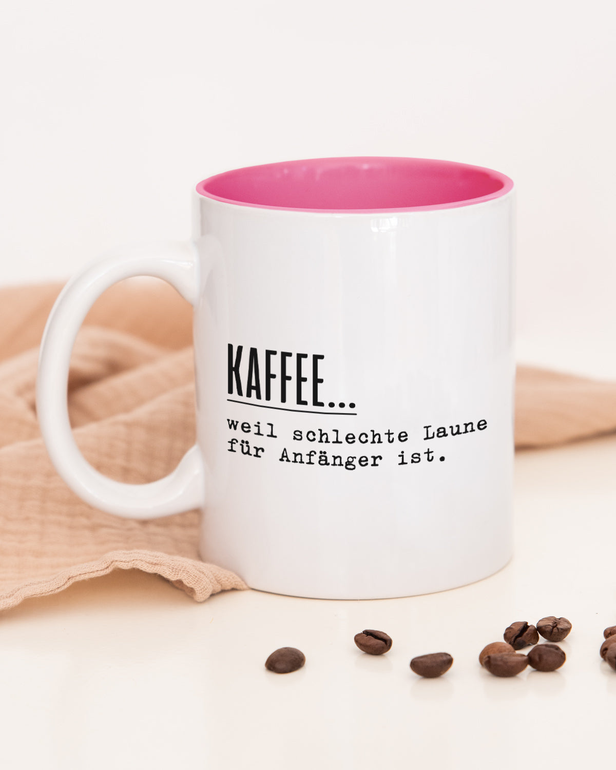 Definition Kaffee - Tasse Pink Tasse Visual Statements®