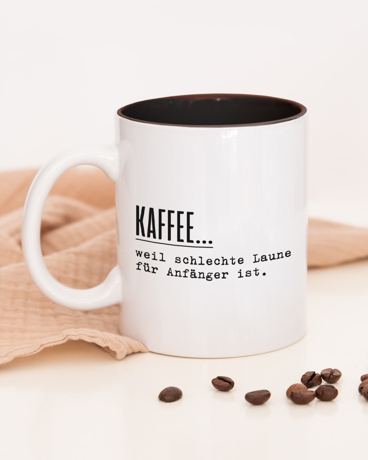 Definition Kaffee - Tasse Schwarz Tasse Visual Statements®