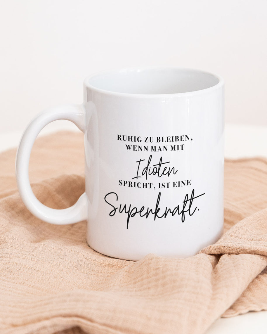 Superkraft - Tasse