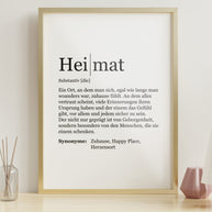 Definition Heimat - Poster