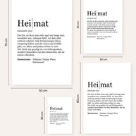 Definition Heimat - Poster