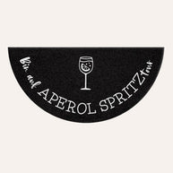 Aperol Spritztour No.3 - Fußmatte halbrund