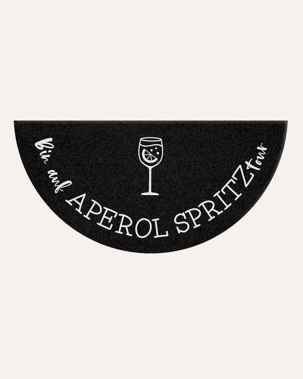 Aperol Spritztour No.3 - Fußmatte halbrund