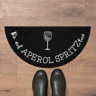Aperol Spritztour No.3 - Fußmatte halbrund