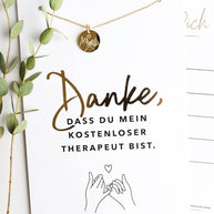 Pinky Swear Halskette mit Dankeskarte