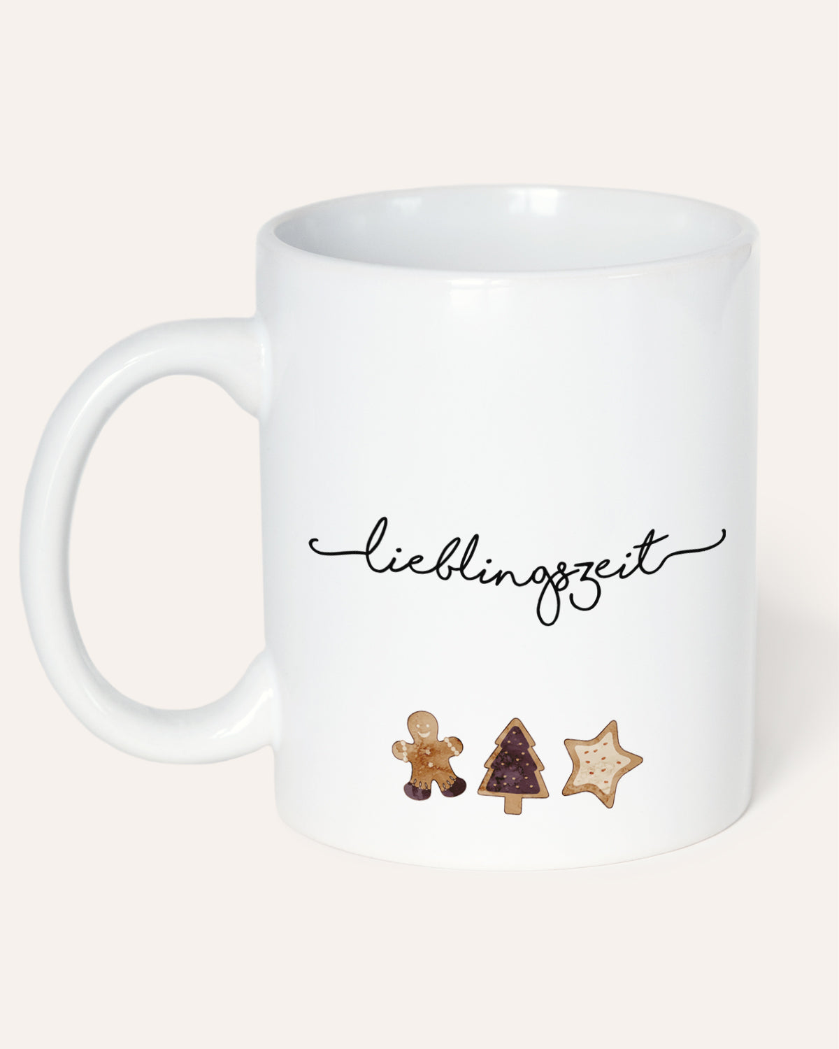 Lieblingszeit - Tasse Weiß Tasse Visual Statements®