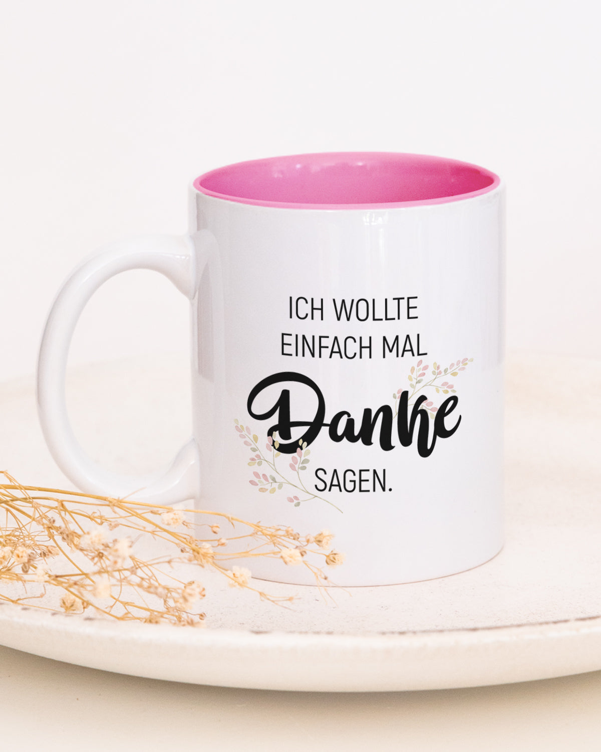 Danke - Tasse Pink Tasse Visual Statements®