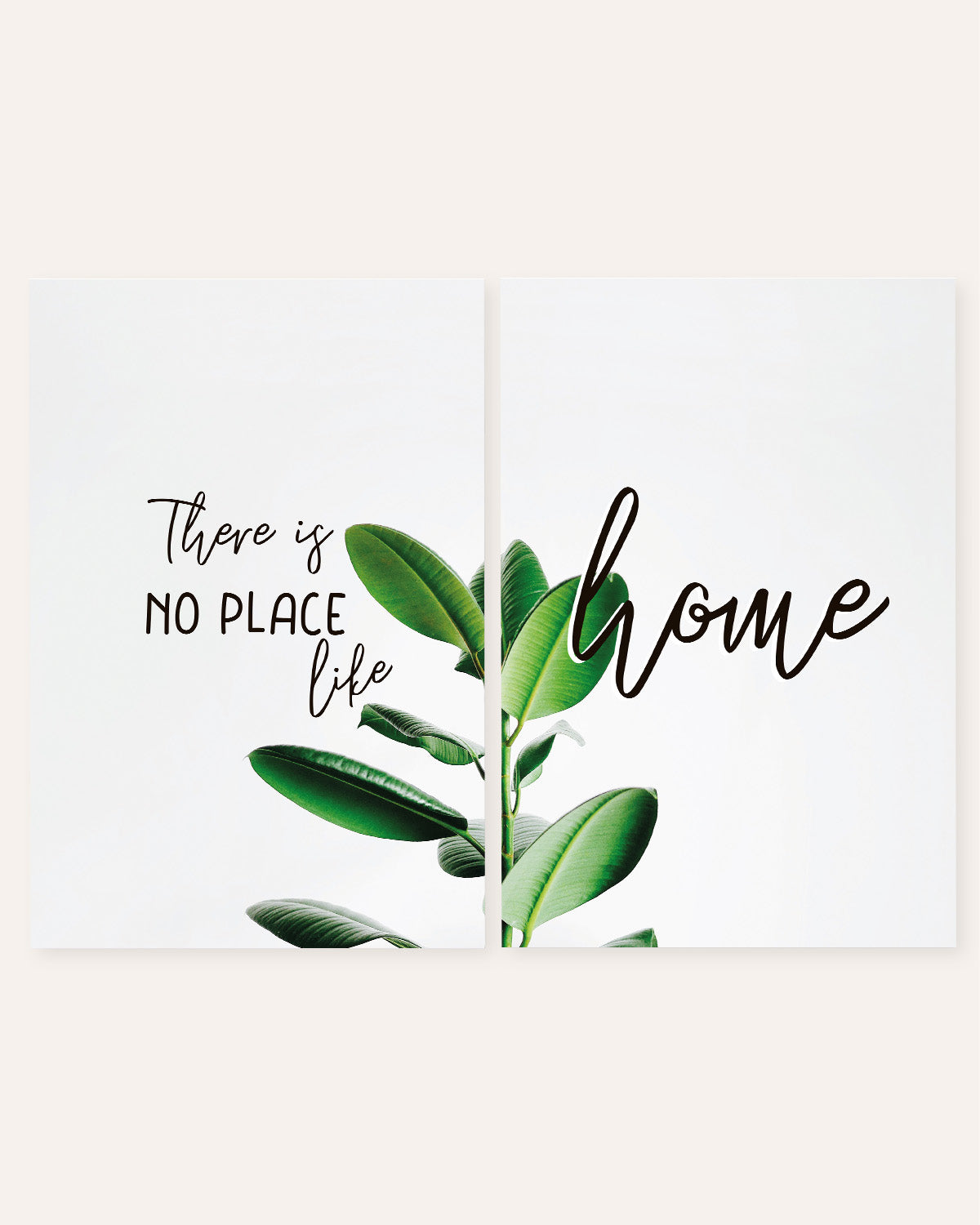 No place like home - Posterset Poster Visual Statements®