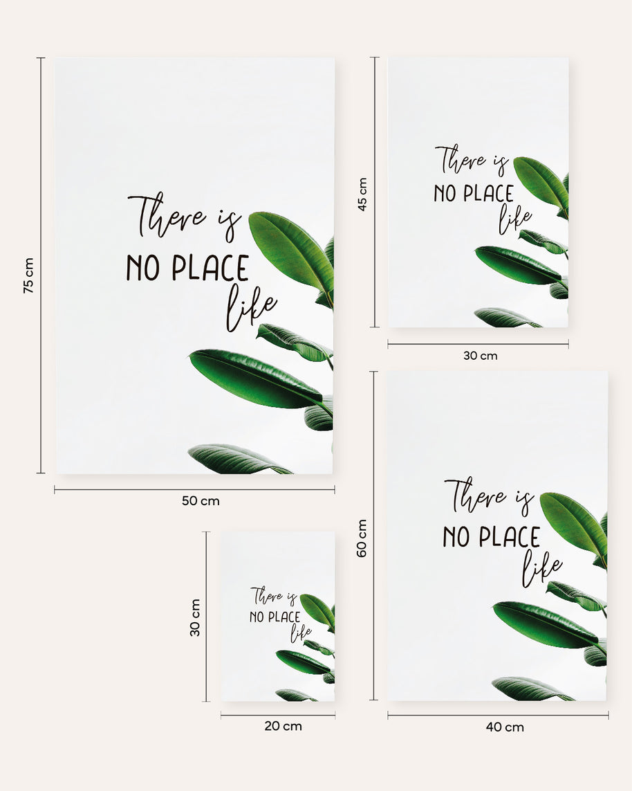 No place like home - Posterset