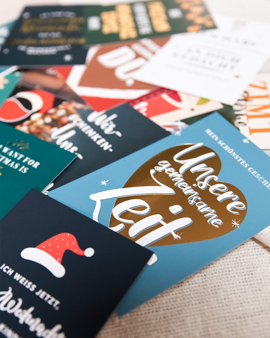 Weihnachten - Postkarten-Set