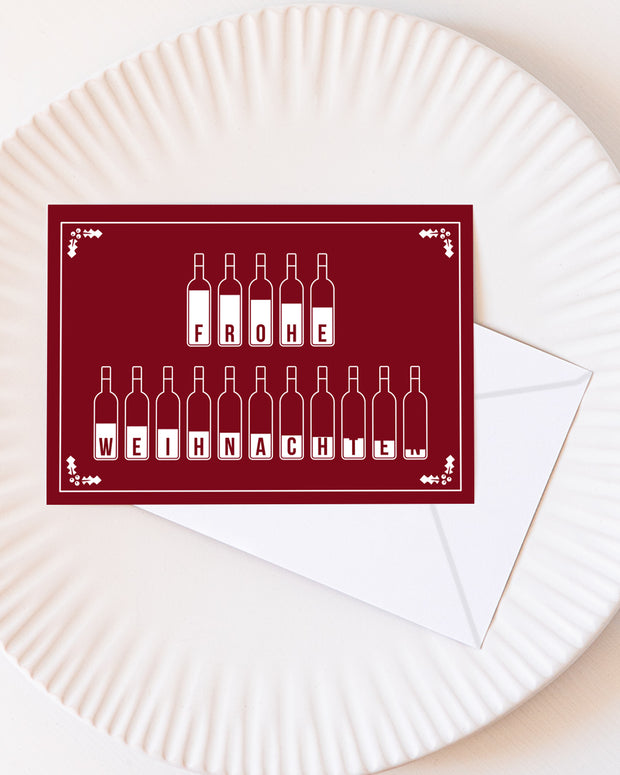 Frohe Weihnachten - Grußkarte Grußkarte VISUAL STATEMENTS