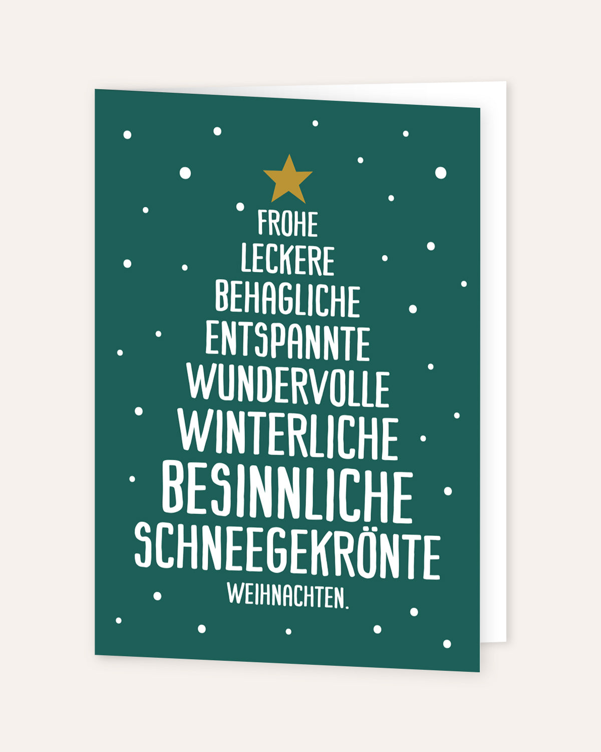 Weihnachten - Grußkarte Grußkarte Visual Statements®