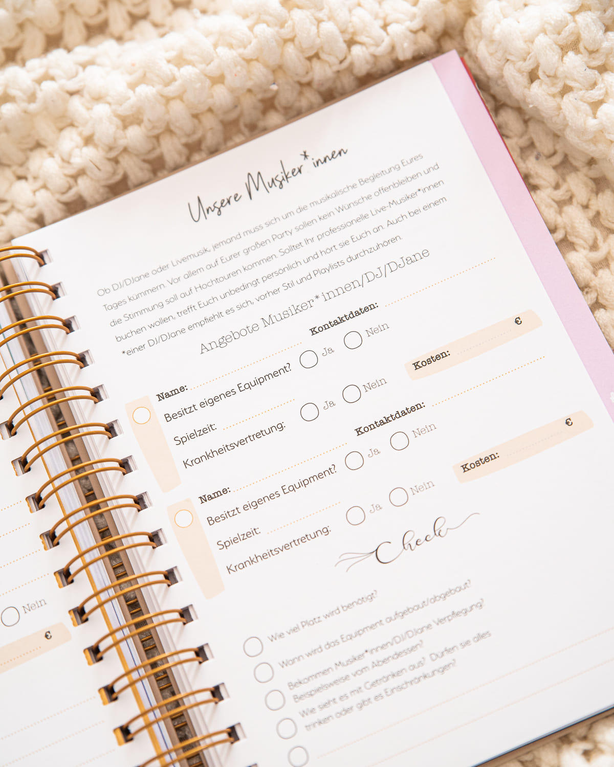 Hochzeitsplaner | Für Immer Planer & Bücher Visual Statements®