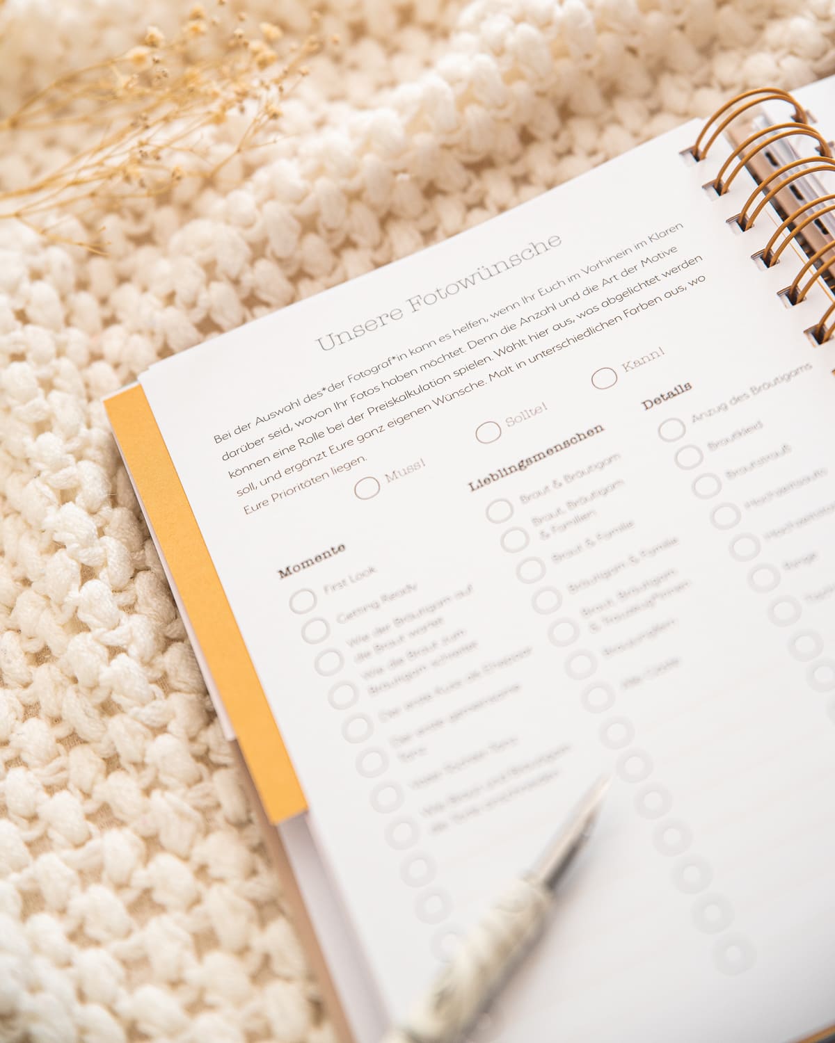 Hochzeitsplaner | Für Immer Planer & Bücher Visual Statements®