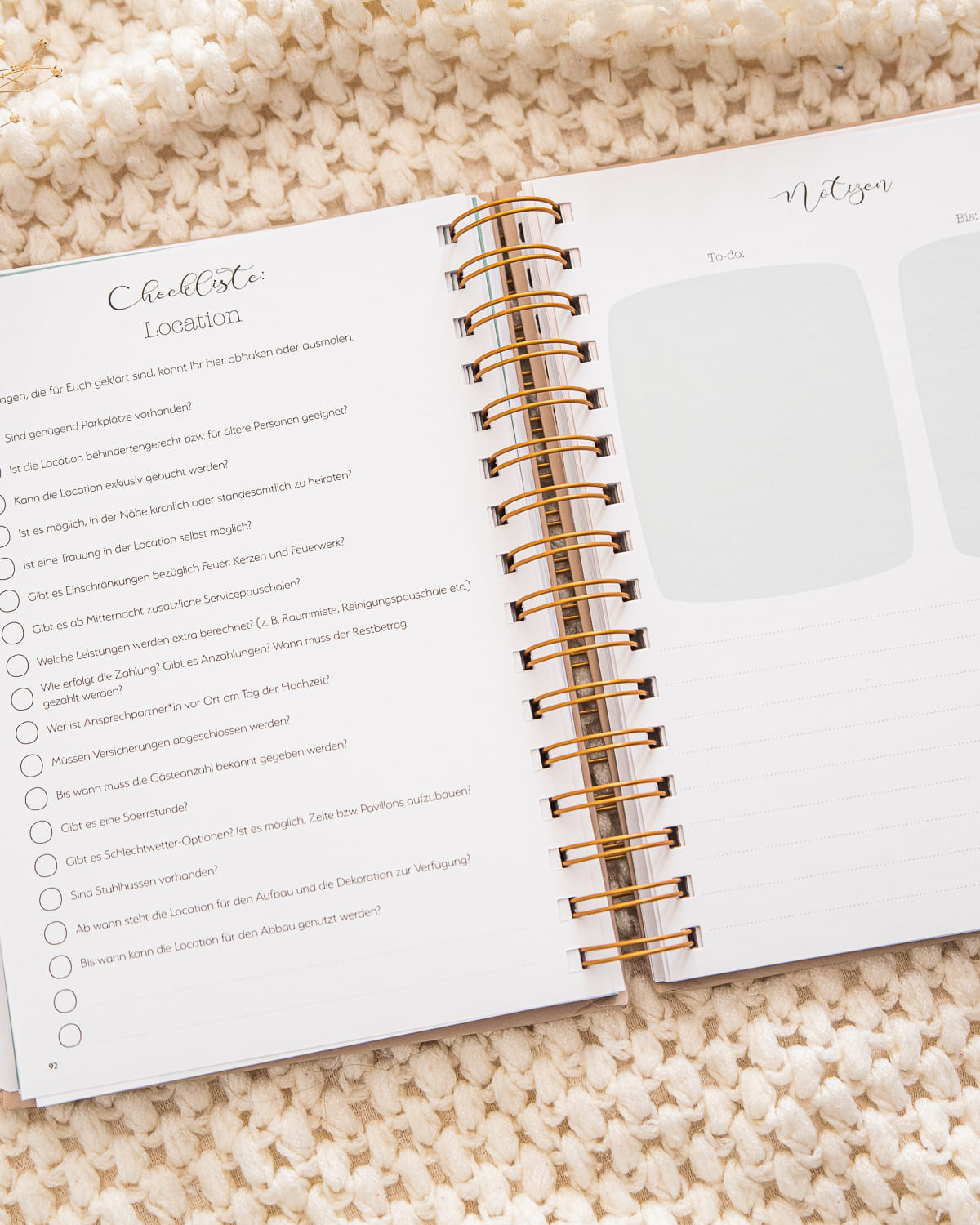 Hochzeitsplaner | Für Immer Planer & Bücher Visual Statements®