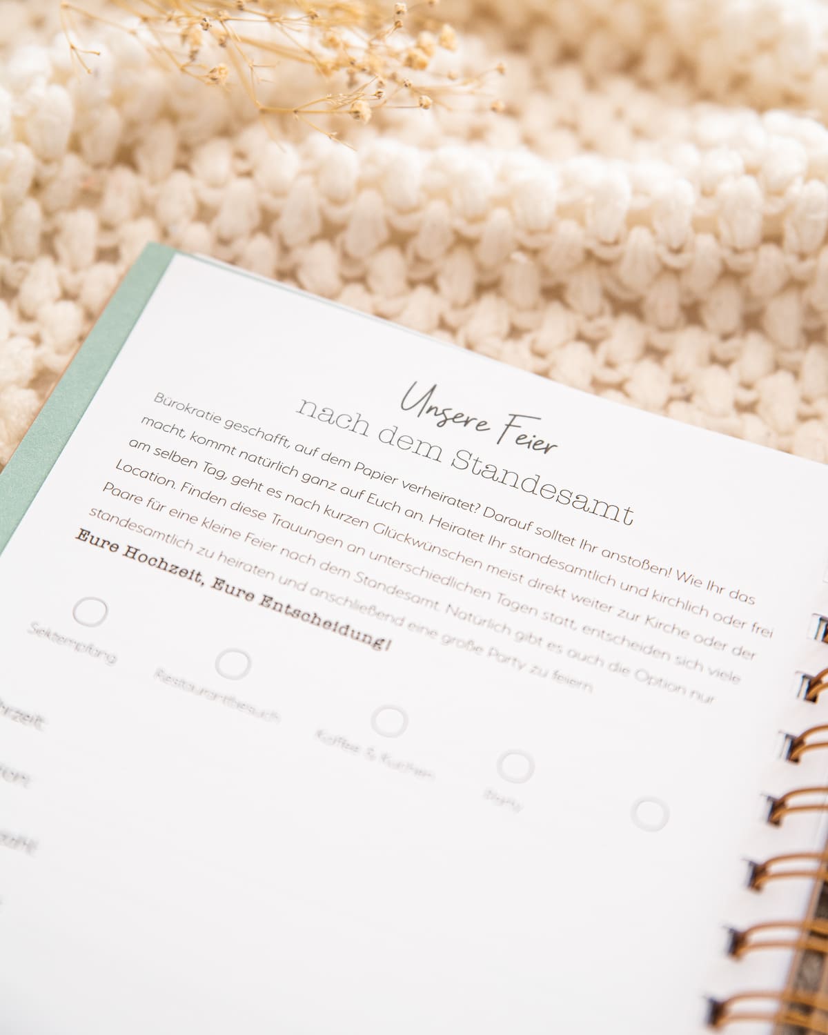 Hochzeitsplaner | Für Immer Planer & Bücher Visual Statements®