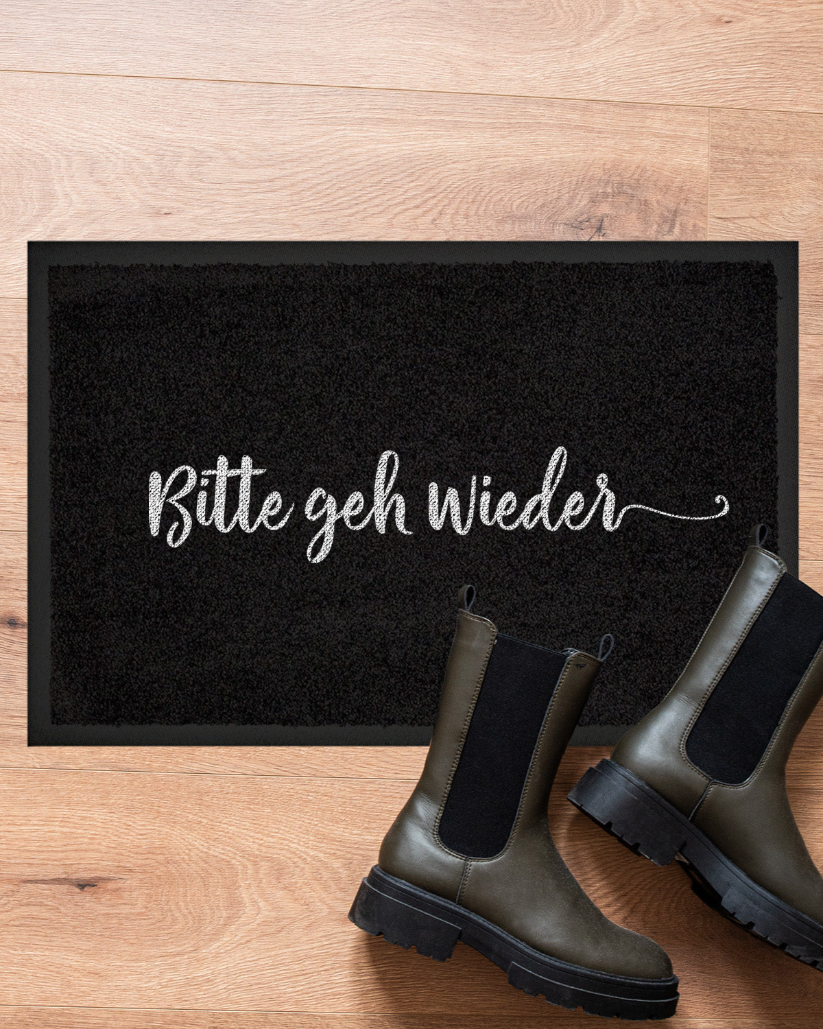 Bitte geh wieder - Fußmatte Fußmatte Visual Statements®