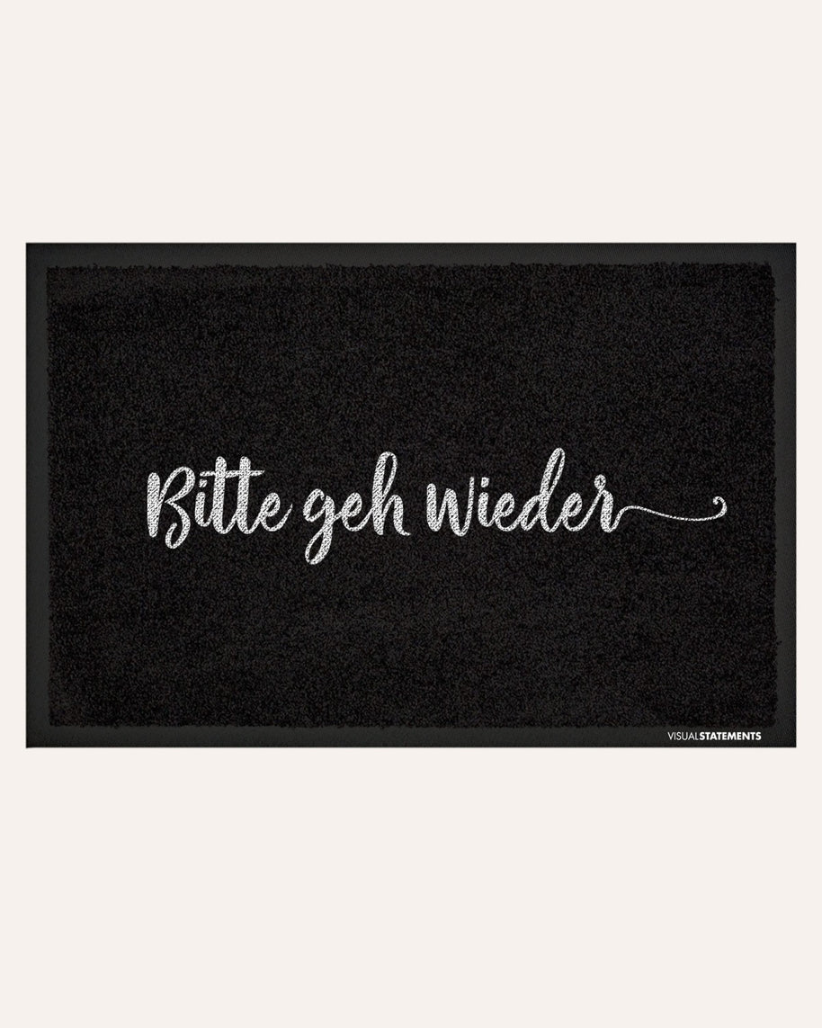 Bitte geh wieder - Fußmatte