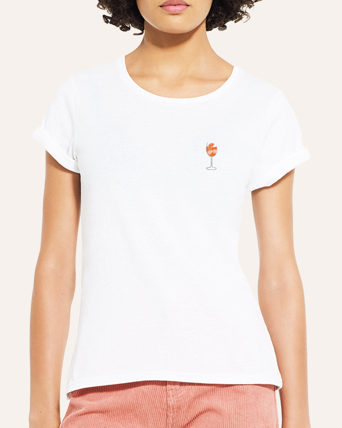 Aperol Glas - T-Shirt T-Shirt Visual Statements®