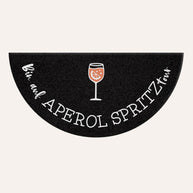 Aperol Spritztour No.2 - Fußmatte halbrund
