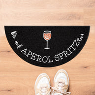 Aperol Spritztour No.2 - Fußmatte halbrund